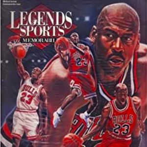 Legends Sports Memorabilia (Michael Jordan Commemorative Issue, Volume 10) 6 Mic